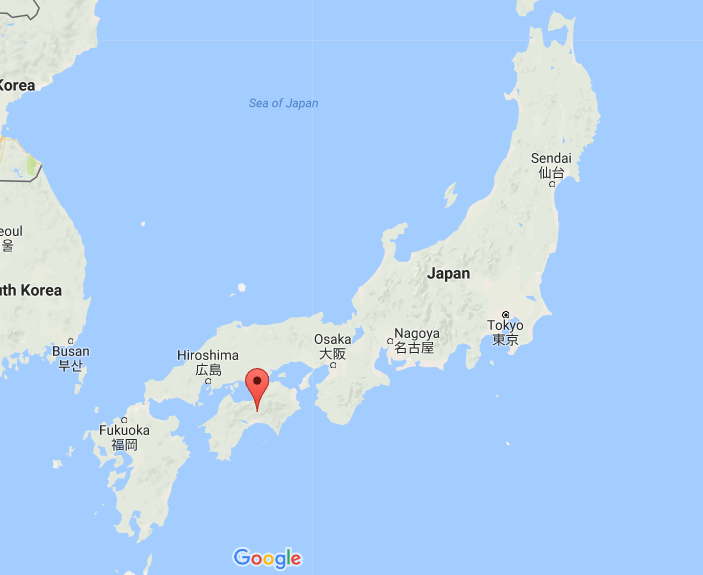 Google Map Shikoku